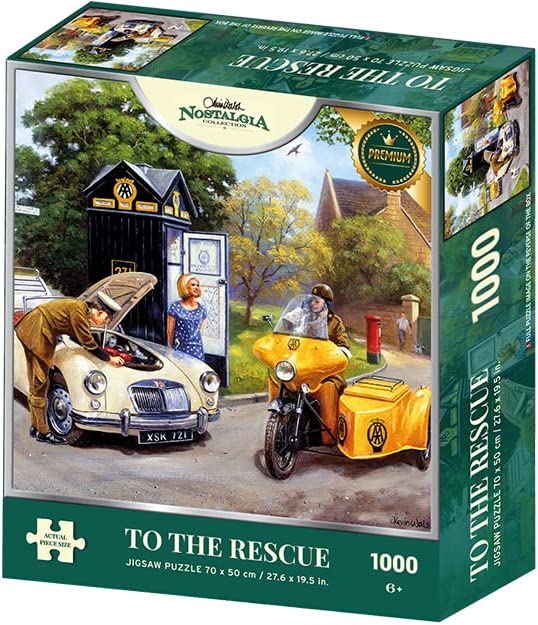 To The Rescue by Kevin Walsh – 1000 Piece Jigsaw Puzzle (Kidicraft)