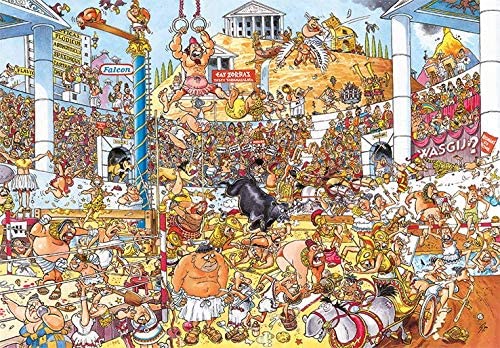 Wasgij Retro Destiny 4: Wasgij Games! – 1000 Piece Jigsaw Puzzle (Wasgij)