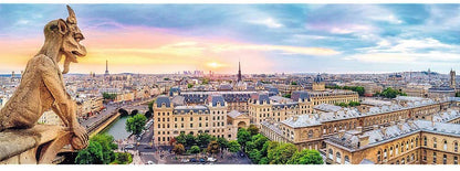 Trefl - View from the Cathedral of Notre-Dame de Paris - 1000 Piece Panorama Puzzle