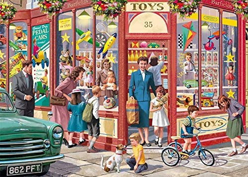 The Toy Shop – 1000 Piece Jigsaw Puzzle (Falcon De Luxe)