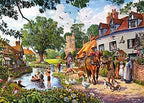 A Beautiful Summer's Day – 2 X 1000 Piece Jigsaw Puzzles (Falcon De Luxe)
