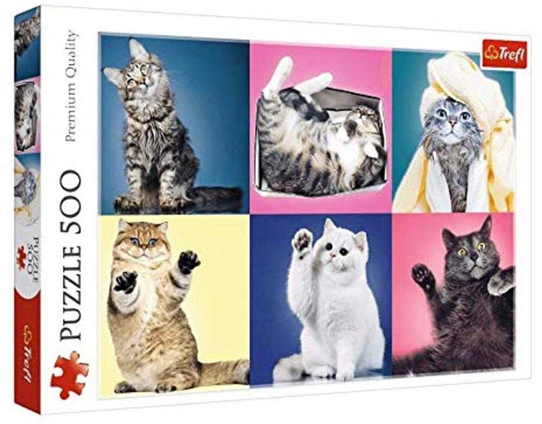 Kittens – 500 Piece Jigsaw Puzzle (Trefl)