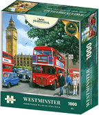 Westminster by Kevin Walsh – 1000 Piece Jigsaw Puzzle (Kidicraft)