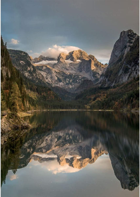Mountain Scene Dachstein – 1000 Piece Jigsaw Puzzle (Piatnik)