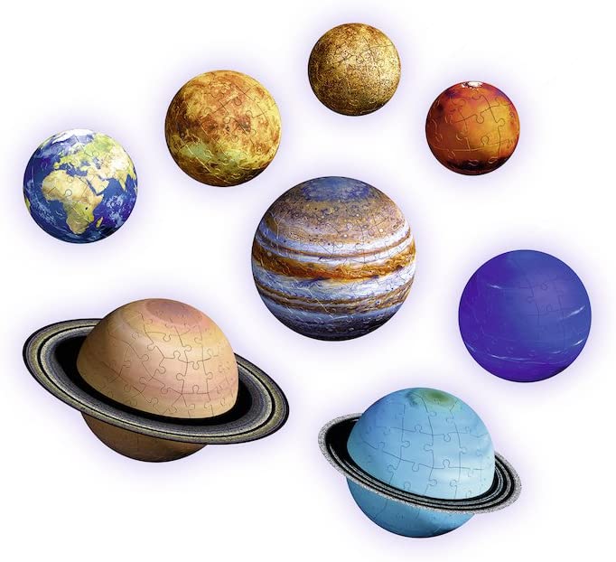 Planetary Solar System – 522 Piece Jigsaw Puzzle (Ravensburger)