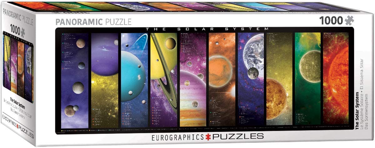 Eurographics - The Solar System - 1000 Piece Piece Jigsaw Puzzle