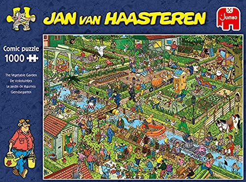 The Vegetable Garden by Jan Van Haasteren – 1000 Piece Jigsaw Puzzle (Jan Van Haasteren)