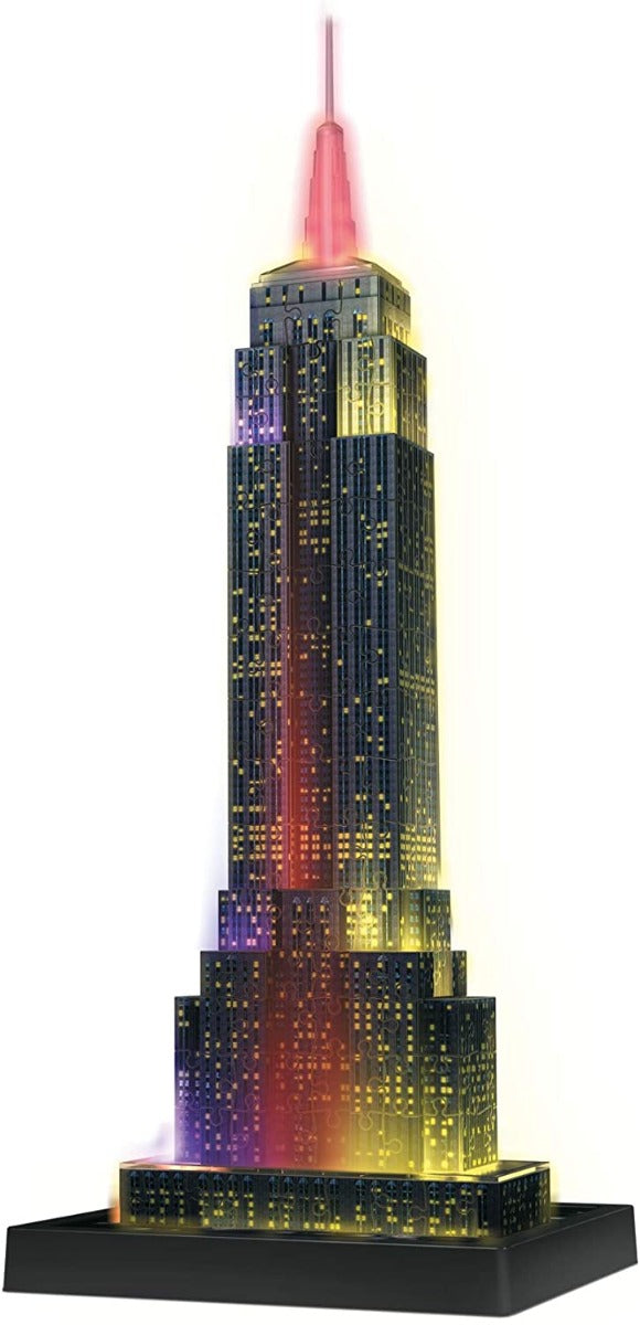 Ravensburger - Empire State Building Night Edition - 216 Piece 3d Jigsaw Puzzle