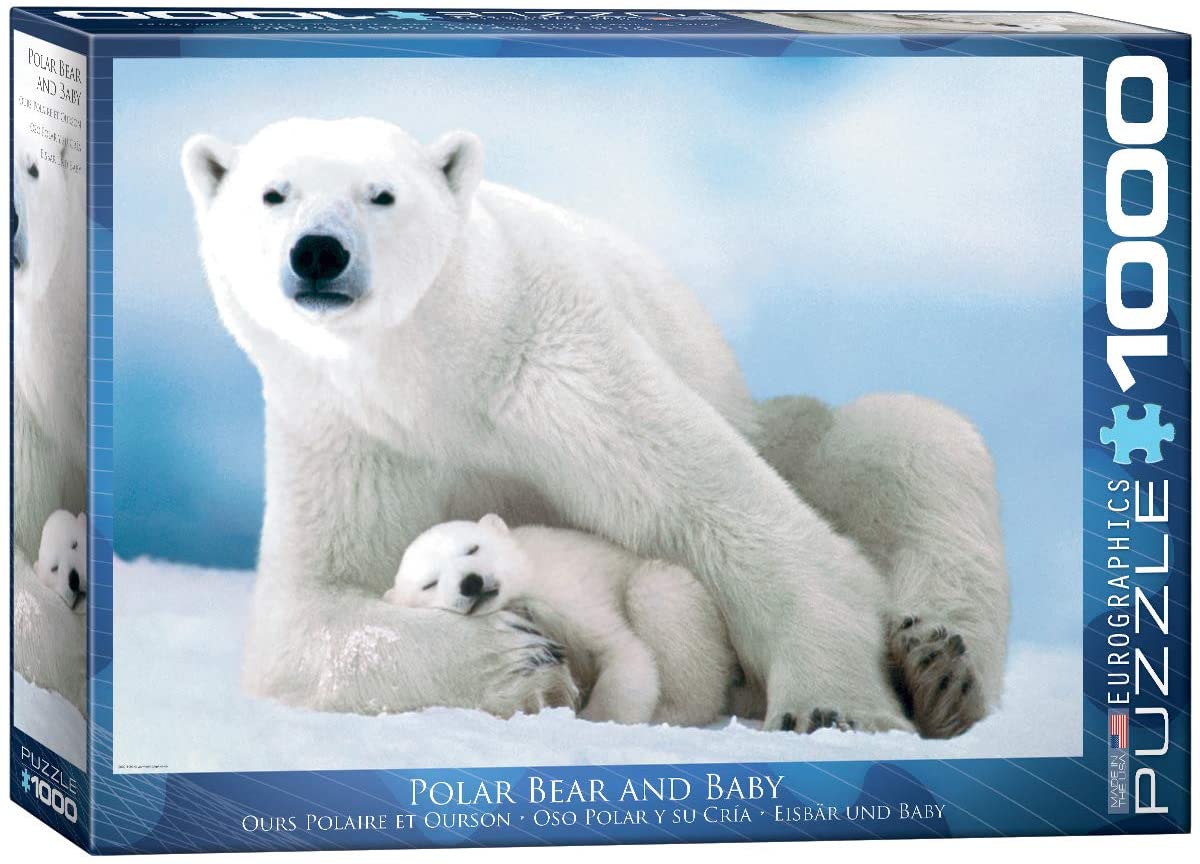Eurographics - Polar Bear & Baby - 1000 Piece Jigsaw Puzzle