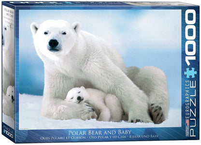Eurographics - Polar Bear & Baby - 1000 Piece Jigsaw Puzzle