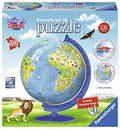 Children's World Globe – 180 Piece Jigsaw Puzzle (Ravensburger)