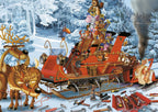 Christmas Sleigh by F Ruyer – 1000 Piece Jigsaw Puzzle (Piatnik)