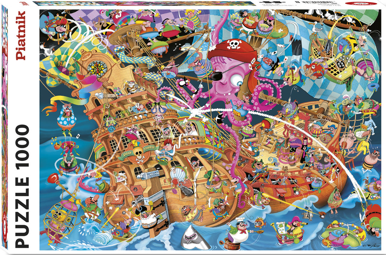 The Pink Pirate – 1000 Piece Jigsaw Puzzle (Piatnik)