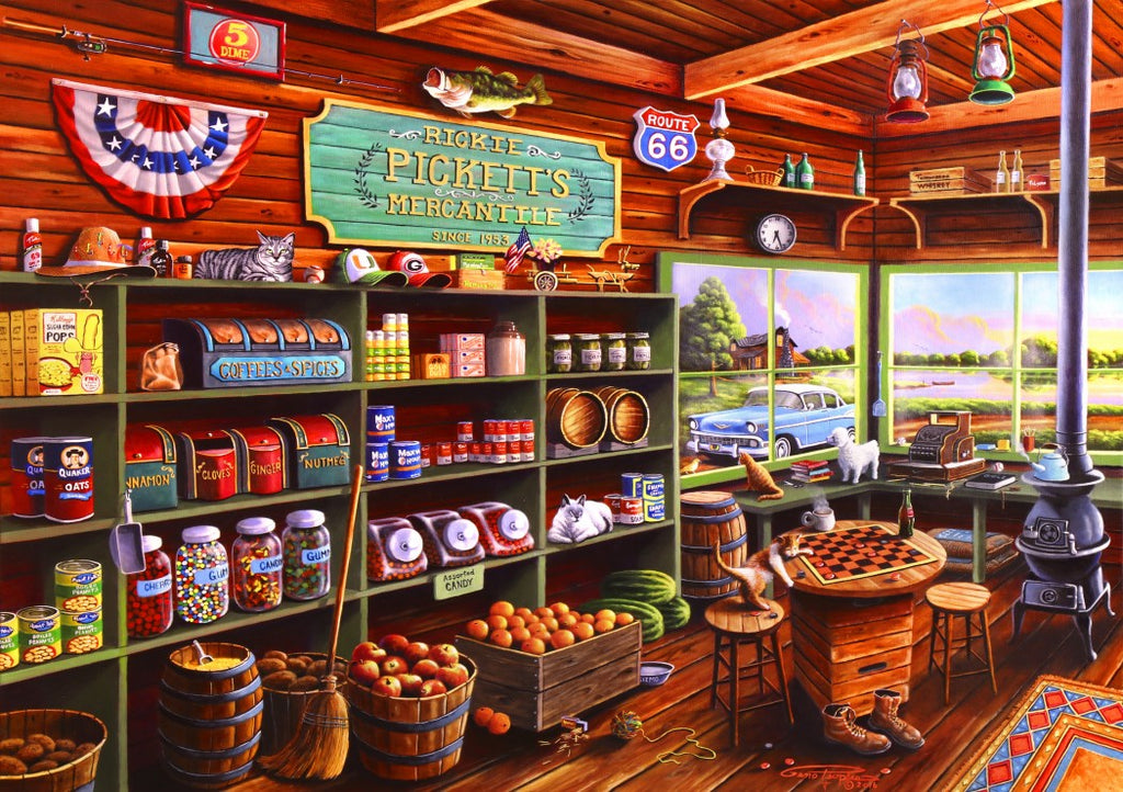 Bluebird Puzzle 70099 A Time Remembered 1500 piece jigsaw puzzle