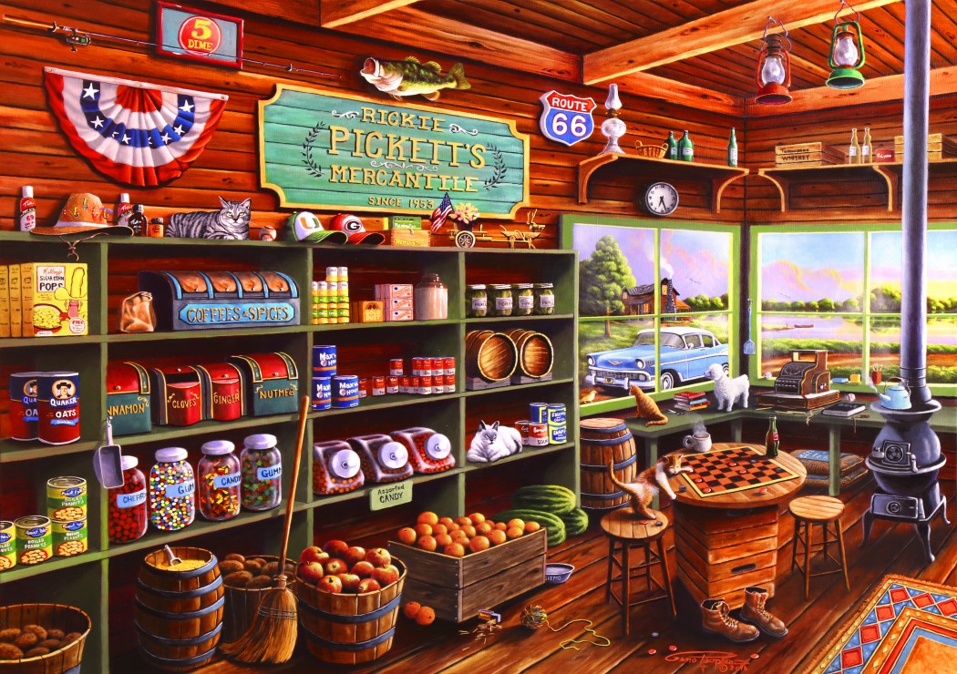 Bluebird Puzzle 70099 A Time Remembered 1500 piece jigsaw puzzle