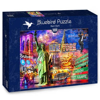 Bluebird Puzzle 70149 New York 3000 piece jigsaw puzzle