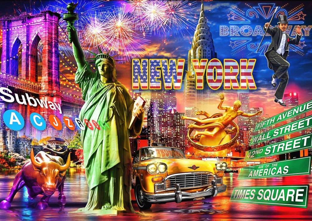 Bluebird Puzzle 70149 New York 3000 piece jigsaw puzzle