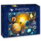 Ringed Solar System – 1500 Piece Jigsaw Puzzle (Bluebird Puzzle) - Completed Puzzle
