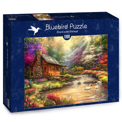 Bluebird Puzzle - Brookside Retreat - 1000 Piece Puzzle