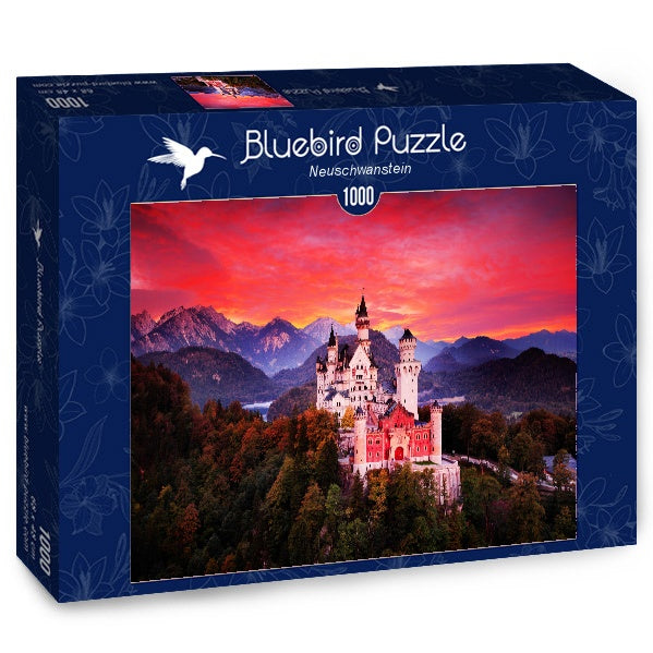 Neuschwanstein – 1000 Piece Jigsaw Puzzle (Bluebird Puzzle)