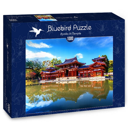Bluebird Puzzle - Byodo-In Temple - 1000 piece jigsaw puzzle