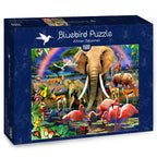 African Savannah – 1500 Piece Jigsaw Puzzle (Bluebird Puzzle)