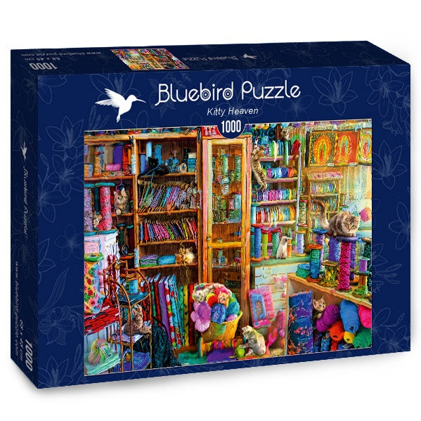 Bluebird - Kitty Heaven - 1000 piece jigsaw puzzle