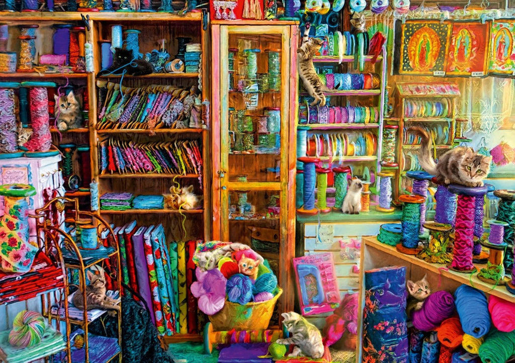 Kitty Heaven – 1000 Piece Jigsaw Puzzle (Bluebird)