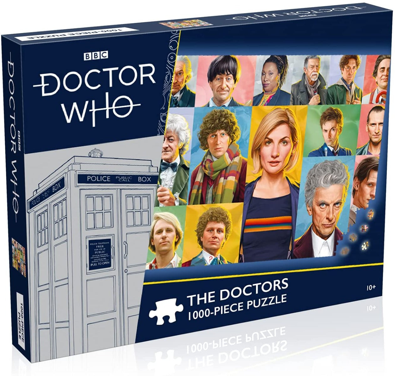 The Doctors – 1000 Piece Jigsaw Puzzle (Doctor Who)