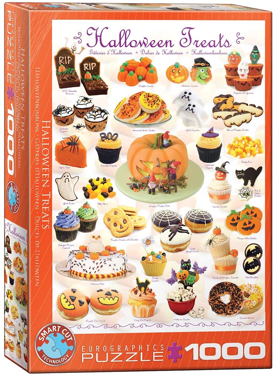 Halloween Treats – 1000 Piece Jigsaw Puzzle (Eurographics)