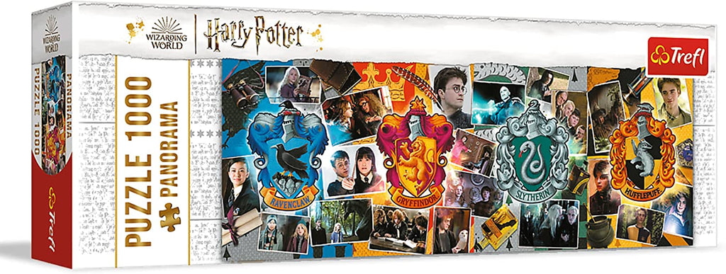 The Four Houses of Hogwarts – 1000 Piece Jigsaw Puzzle (Trefl)