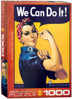 Rosie the Riveter – 1000 Piece Jigsaw Puzzle (Eurographics)