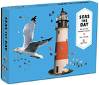 Seas The Day 2 in 1 Shaped Puzzle – Jigsaw Puzzle (Galison)