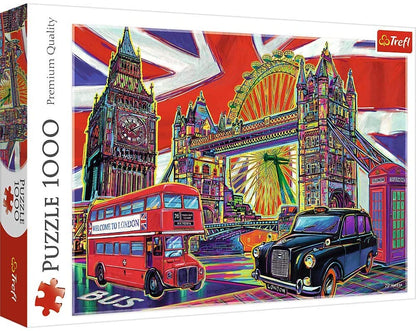 Trefl - Colours of London - 1000 piece jigsaw puzzle