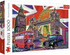 Colours of London – 1000 Piece Jigsaw Puzzle (Trefl)