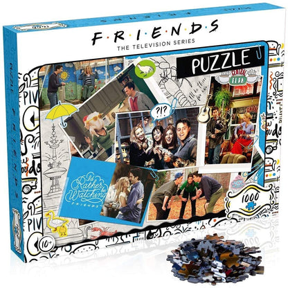 Winning Moves - Friends Scrapbook - 1000 Piece Jigsaw Puzzle