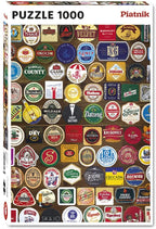 Beer Mats – 1000 Piece Jigsaw Puzzle (Piatnik)