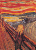 Eurographics - The Scream by Edvard Munch - 1000 Piece Jigsaw Puzzle
