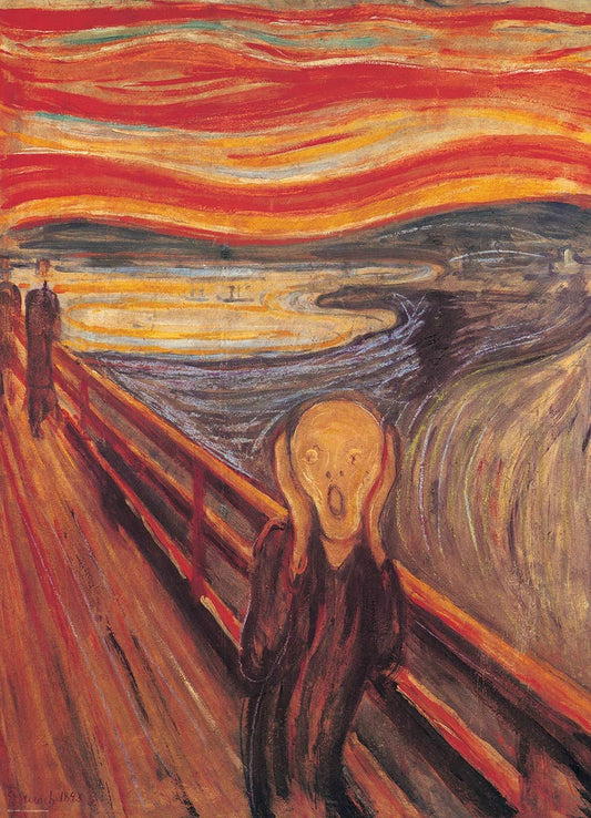 Eurographics - The Scream by Edvard Munch - 1000 Piece Jigsaw Puzzle