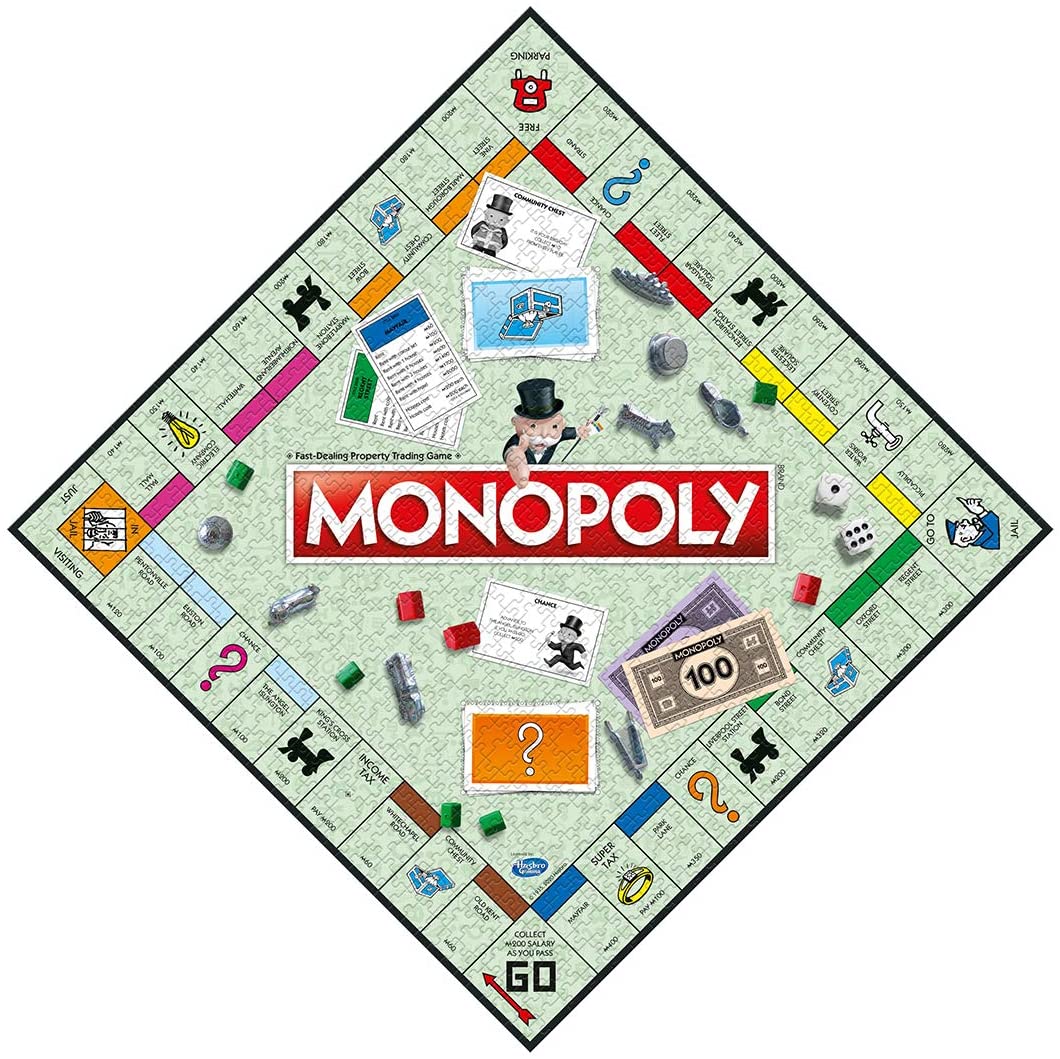 London Monopoly – 1000 Piece Jigsaw Puzzle (London Monopoly)
