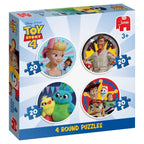 Disney Pixar Toy Story 4 – 4 In 1 Round Piece Jigsaw Puzzle (Jumbo)
