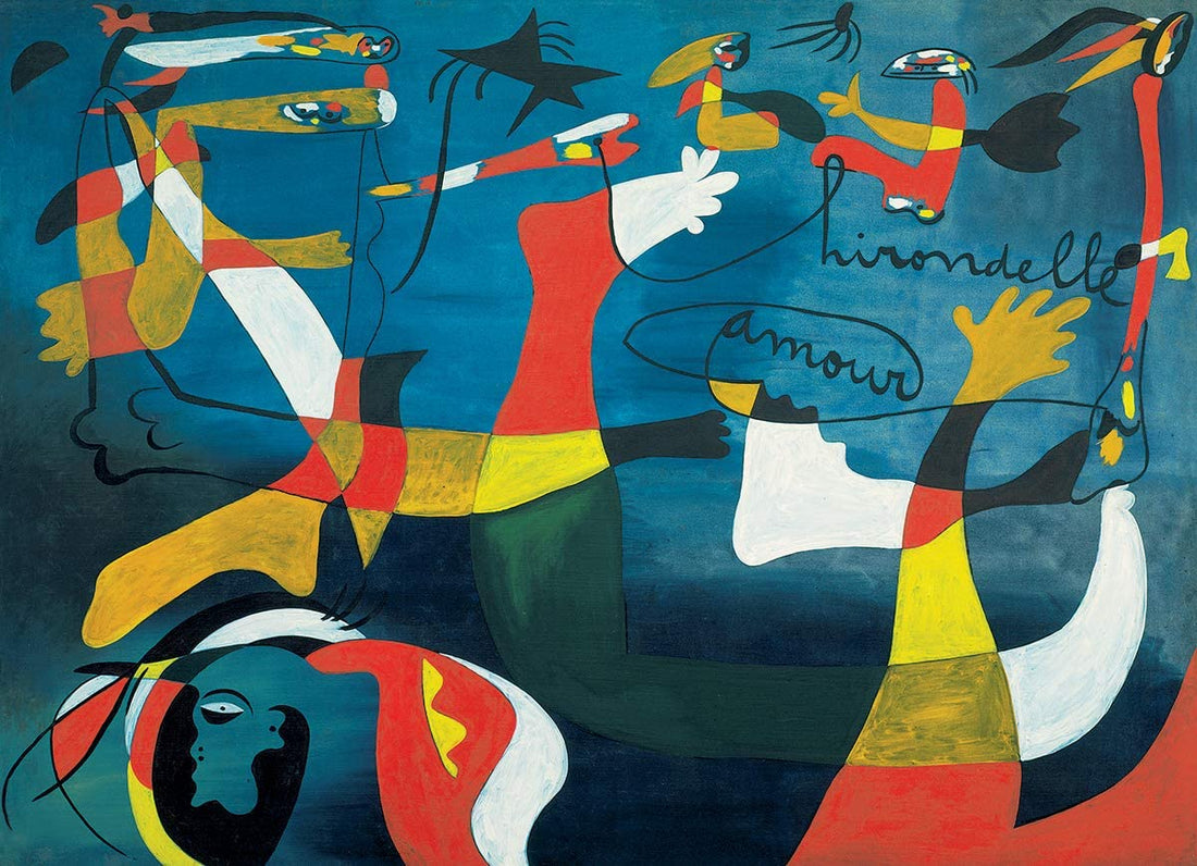 Terra arata (o Campo arato), quadro famoso di Joan Miró Terra arata (o Campo arato), quadro famoso di Joan Miró