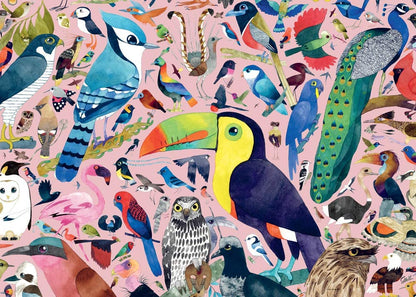 Ravensburger - Matt Sewell's Amazing Birds - 1000 Piece Jigsaw Puzzle