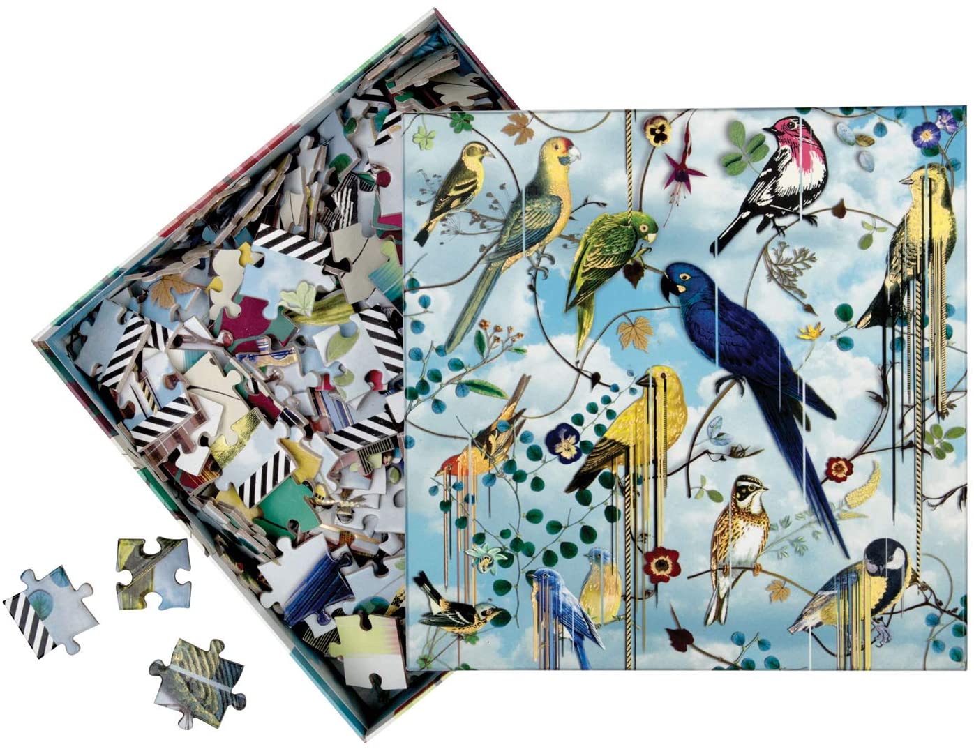 Galison - Christian Lacroix Birds Sinfonia - 250 Piece Double Sided Puzzle