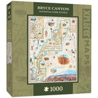 Bryce Canyon – Jigsaw Puzzle (Master Pieces 71701 Xplorer Maps)