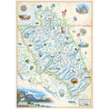 Glacier by Xplorer Maps – 1000 Piece Jigsaw Puzzle (Master Pieces)