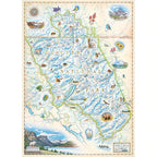 Glacier by Xplorer Maps – 1000 Piece Jigsaw Puzzle (Master Pieces)