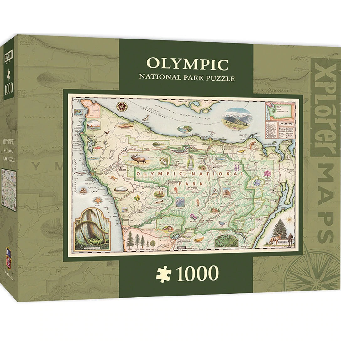 Master Pieces 71766 Olympic Map