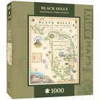 Black Hills Map – 1000 Piece Jigsaw Puzzle (Master Pieces)