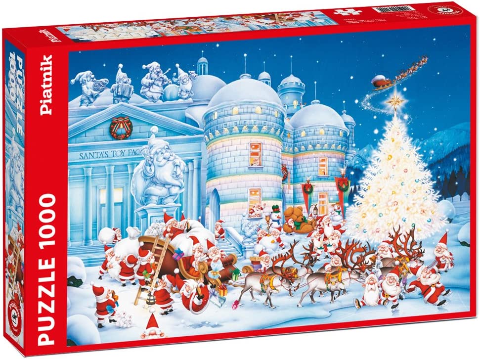 Toy Factory – 1000 Piece Jigsaw Puzzle (Piatnik)